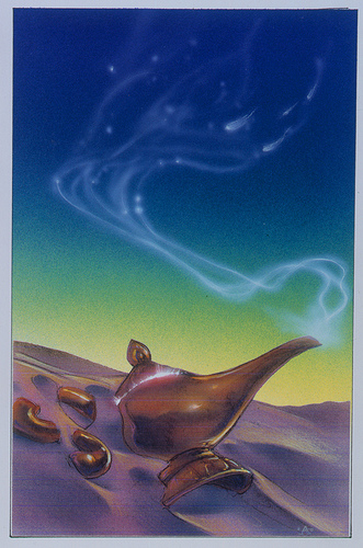 331x500 Image - Aladdin Painting