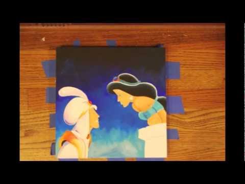 480x360 Jazmin's Aladdin Painting - Aladdin Painting