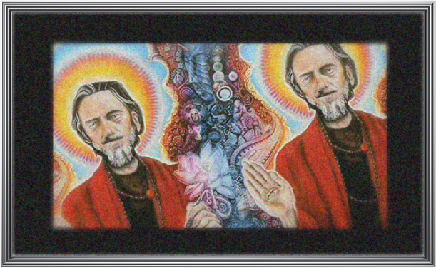 611x376 Alan Watts On Spiritual Materialism. Elephant Journal - Alan Watts Painting