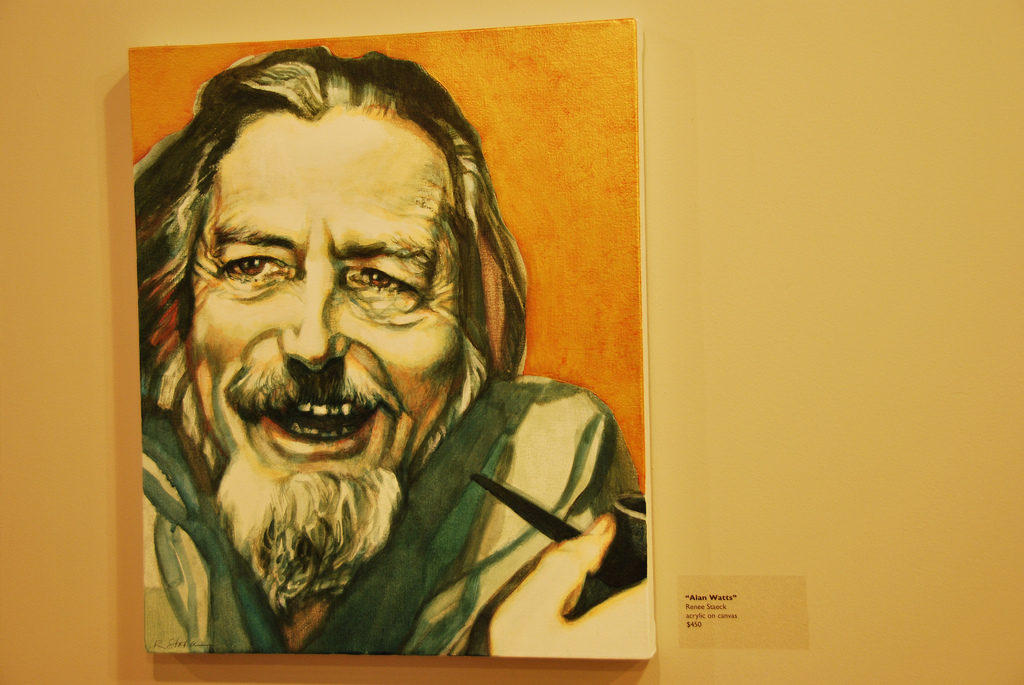 1024x685 Alan Watts Painting Neil Staeck - Alan Watts Painting