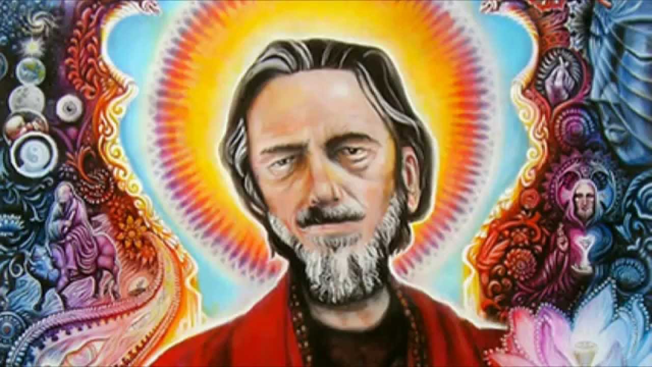 1280x720 Alan Watts - Alan Watts Painting