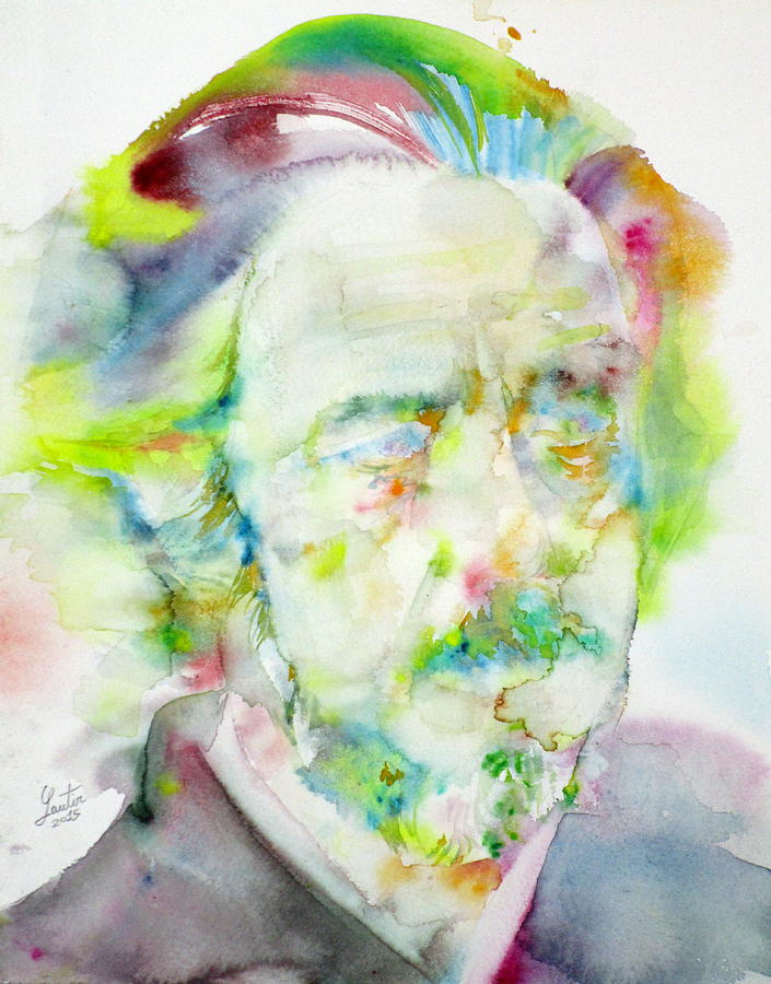 705x900 Alan Watts - Alan Watts Painting