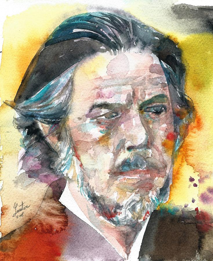 735x900 Alan Watts - Alan Watts Painting