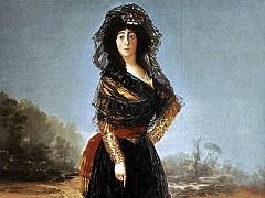 240x180 Duchess Of Alba, 1797 By Francisco Goya - Alba Painting