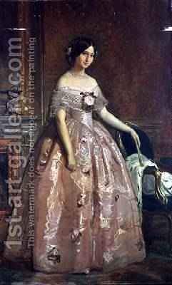 241x400 Portrait Of The Duchess Of Alba Federico De Madrazo Y Kuntz - Alba Painting