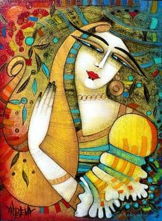 236x323 Geisha Throw Pillow By Albena Vatcheva Albena Vatcheva Art - Albena Painting