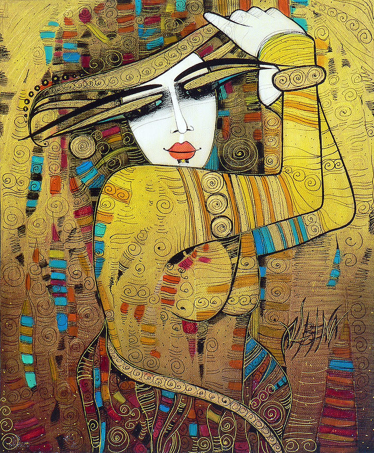 743x900 Poupoupidou Painting By Albena Vatcheva - Albena Painting