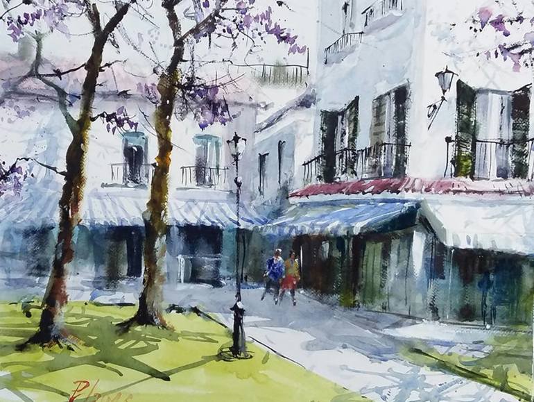 770x579 Saatchi Art Albena In May Painting By Pomothy - Albena Painting