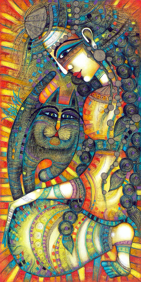 450x900 The Gipsy Painting By Albena Vatcheva - Albena Painting