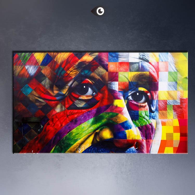 750x750 Best Albert Einstein Art Canvas Print Pop Art Giclee Poster Print - Albert Einstein Canvas Painting