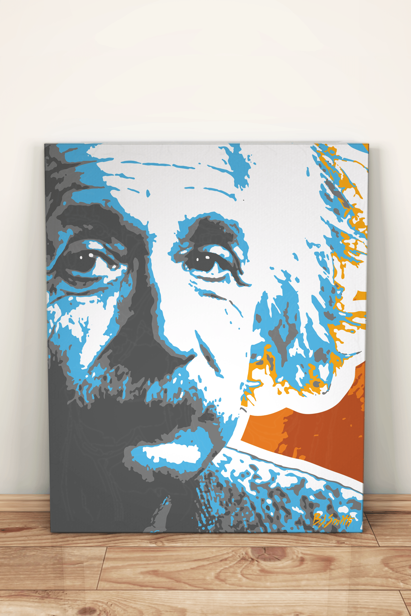 1401x2100 Albert Einstein - Albert Einstein Canvas Painting