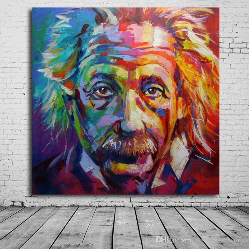 Albert Einstein Painting at PaintingValley.com | Explore collection of ...