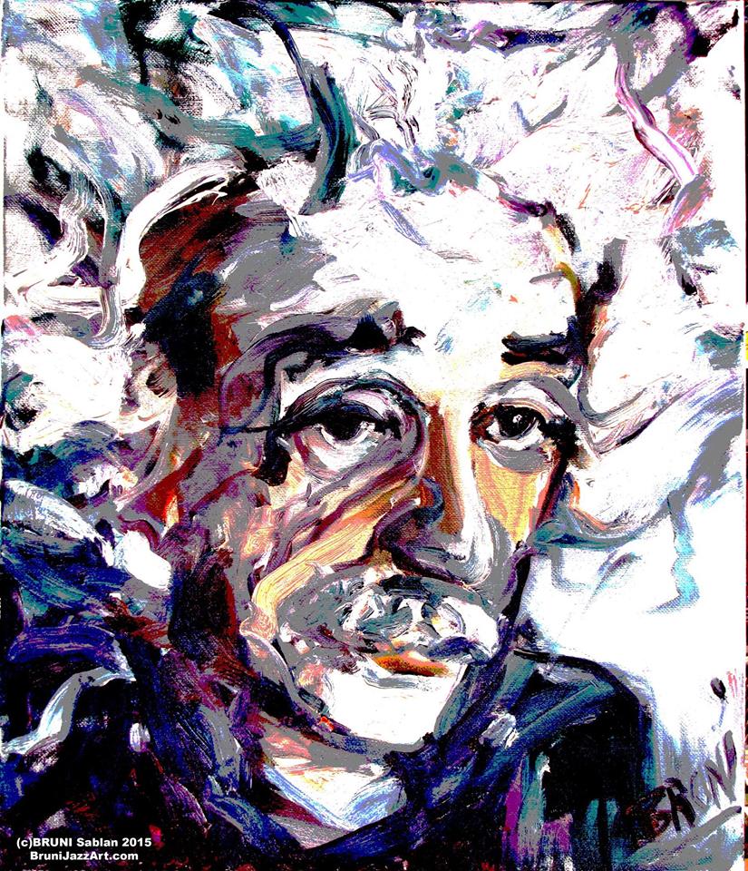 Albert Einstein Painting at PaintingValley.com | Explore collection of ...