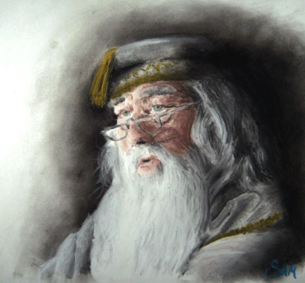 600x556 Albus Dumbledore By Limone02 - Albus Dumbledore Painting