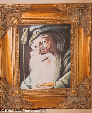 308x381 Harry Potter Inspired Nursery In Illinois Has A Dumbledore - Albus Dumbledore Painting