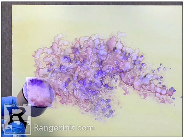 640x480 Lilac Alcohol Ink Painting By Sandy Sandy Ranger Ink - Alcohol Ink Painting