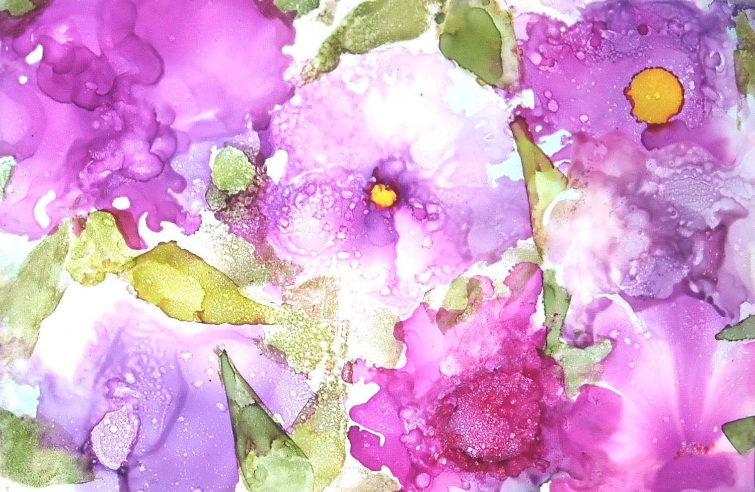 1500x977 Alcohol Ink Painting With Pat Rinaldi - Alcohol Ink Painting