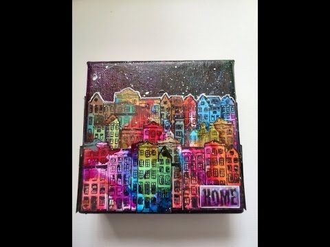 480x360 Best 155 Alcohol Ink Images On Ink, Alcohol Inks - Alcohol Ink Painting On Canvas