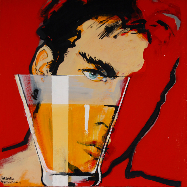 639x640 Vassilis Karakatsanis Artwork Alcohol Original Painting Oil - Alcohol Painting