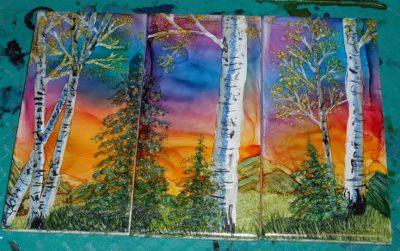 400x251 Advanced Alcohol Ink Painting Presented By Humming Line Creative - Alcohol Painting