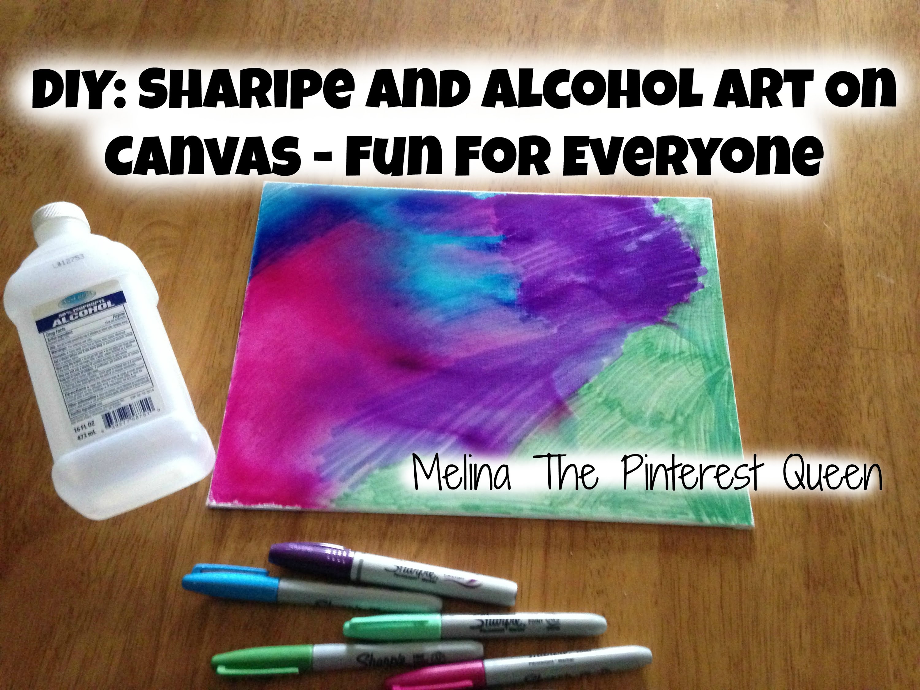 3000x2250 Diy Sharpie And Alcohol Art On Canvas - Alcohol Painting On Canvas