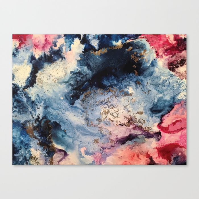 700x700 Rage - Alcohol Painting On Canvas