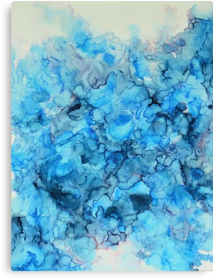 420x550 Alcohol Ink Painting On Canvas Painting With Fire - Alcohol Painting On Canvas