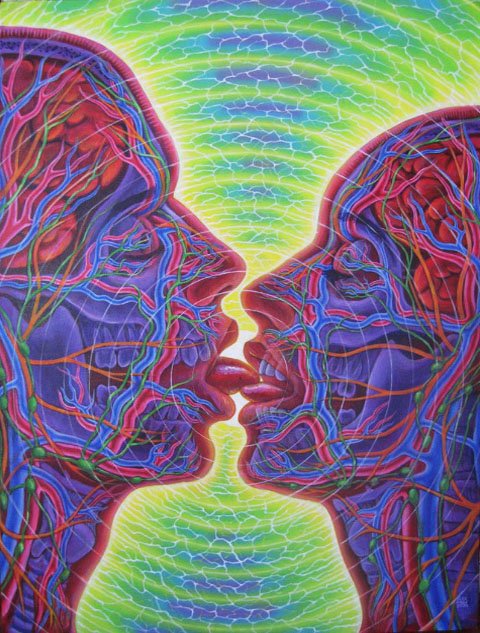 480x633 Cosm Store Open For Holiday Shopping - Alex Grey Original Painting