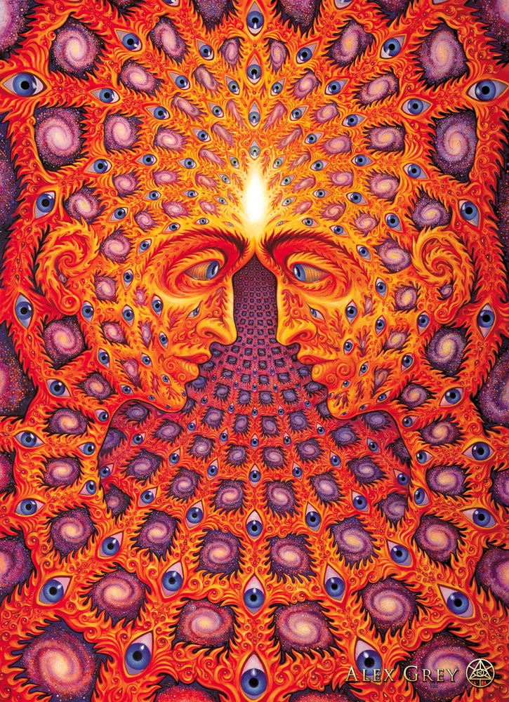725x1000 12 Mind Blowing Psychedelic Paintings By Visionary Artist Alex Grey - Alex Grey Painting