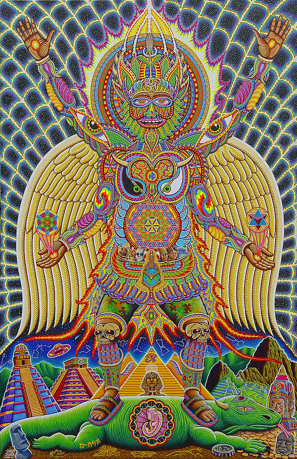 582x900 Alex Grey Paintings Fine Art America - Alex Grey Painting
