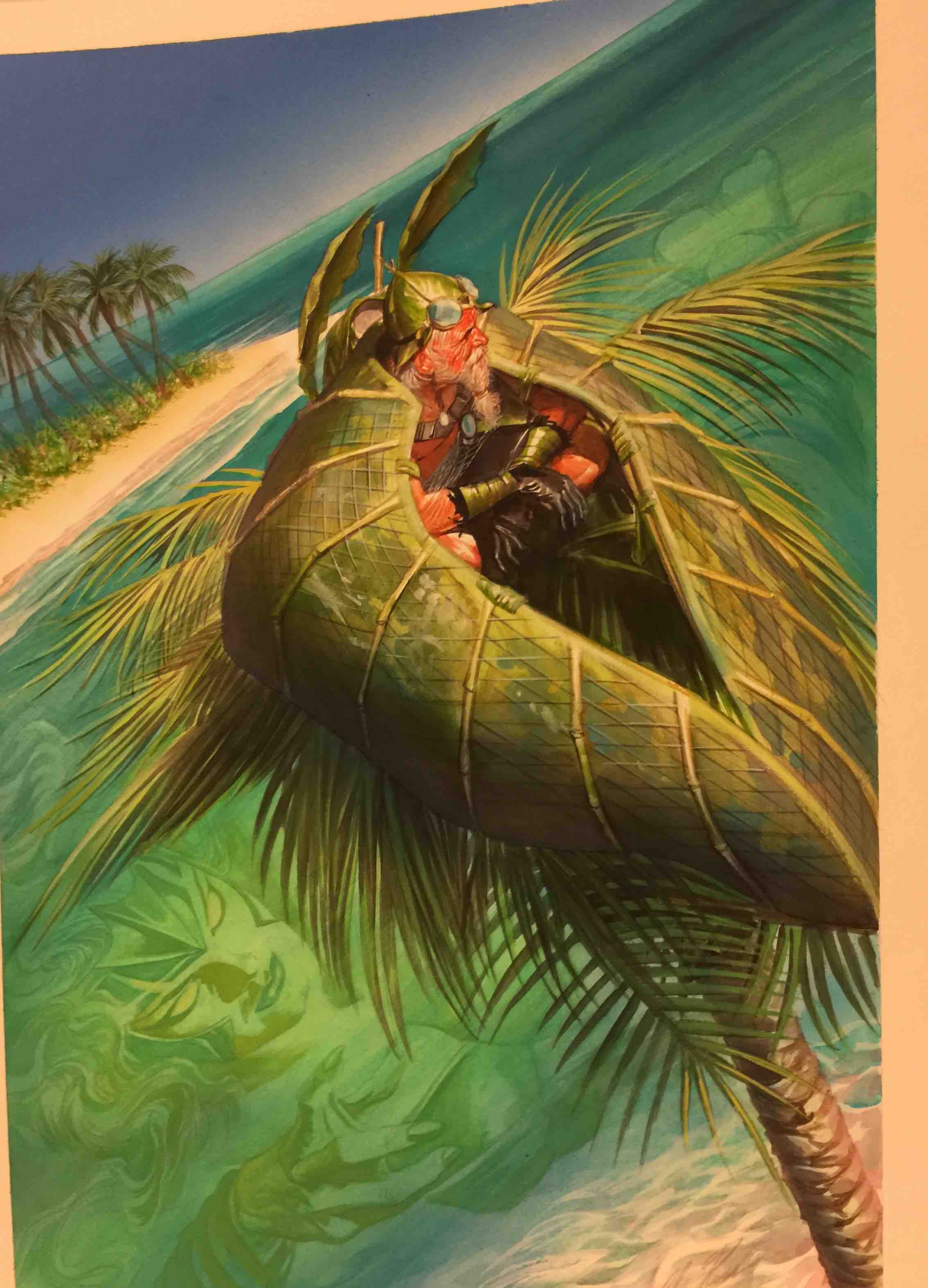 2266x3145 Alex Ross Astro City 43 Painting - Alex Painting