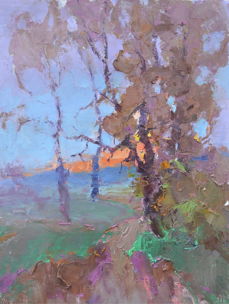 770x1019 Alexander Shandor, 1981 En Plein Air Still Life Painter Tutt - Alex Painting