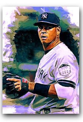272x400 Click To Buy Ltlt Original Art Player Alex Rodriguez Oil Painting - Alex Rodriguez Painting