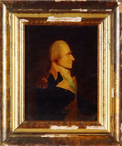 393x470 Portrait Of Alexander Hamilton By William J. Weaver On Artnet - Alexander Hamilton Painting