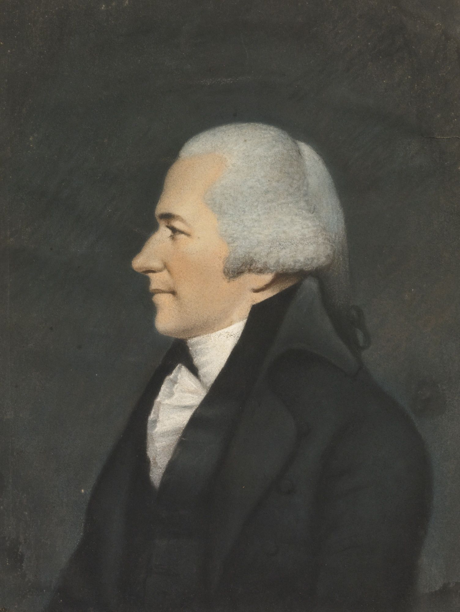 1504x2000 Profile Portrait Of Alexander Hamilton By James Sharples, Circa - Alexander Hamilton Painting