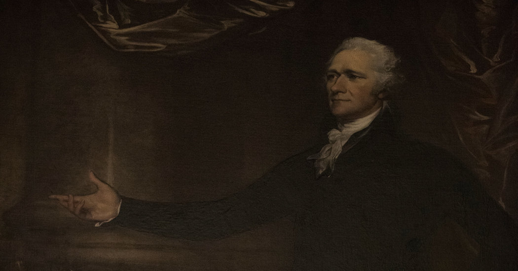 1050x550 Hamilton Art Mystery - Alexander Hamilton Painting By John Trumbull