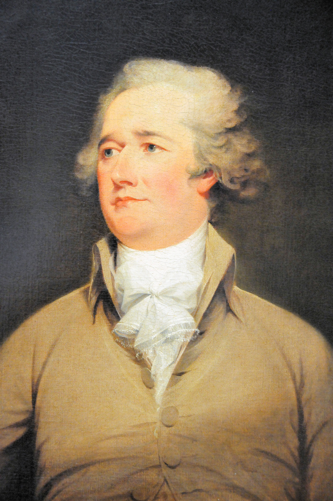 680x1024 John Trumbull - Alexander Hamilton Painting By John Trumbull