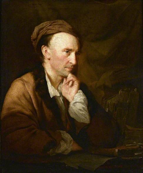 486x588 Did Jonathan Richardson The Elder Paint This Portrait Of Alexander - Alexander Pope Painting