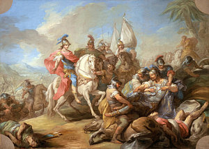 300x214 Alexander The Great - Alexander The Great Painting