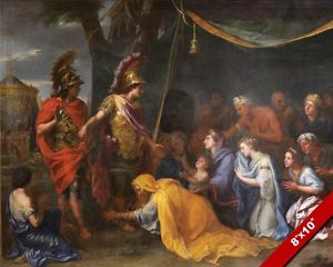 300x240 Persian Queens At The Feet Of Alexander The Great Painting Art - Alexander The Great Painting