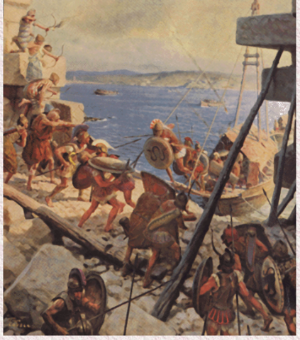 423x480 Alexander The Great Timeline Timetoast Timelines - Alexander The Great Painting Battle