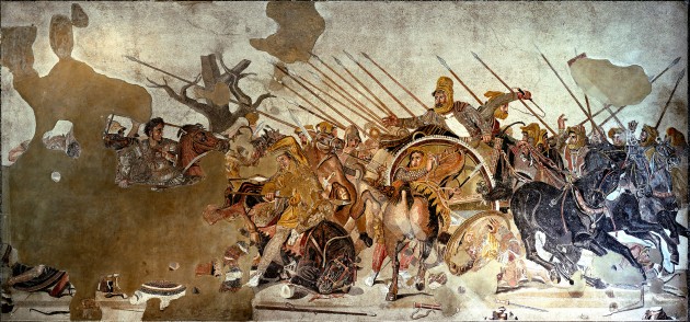 630x294 The Alexander Mosaic Originality, Copies, And Displays - Alexander The Great Painting Battle