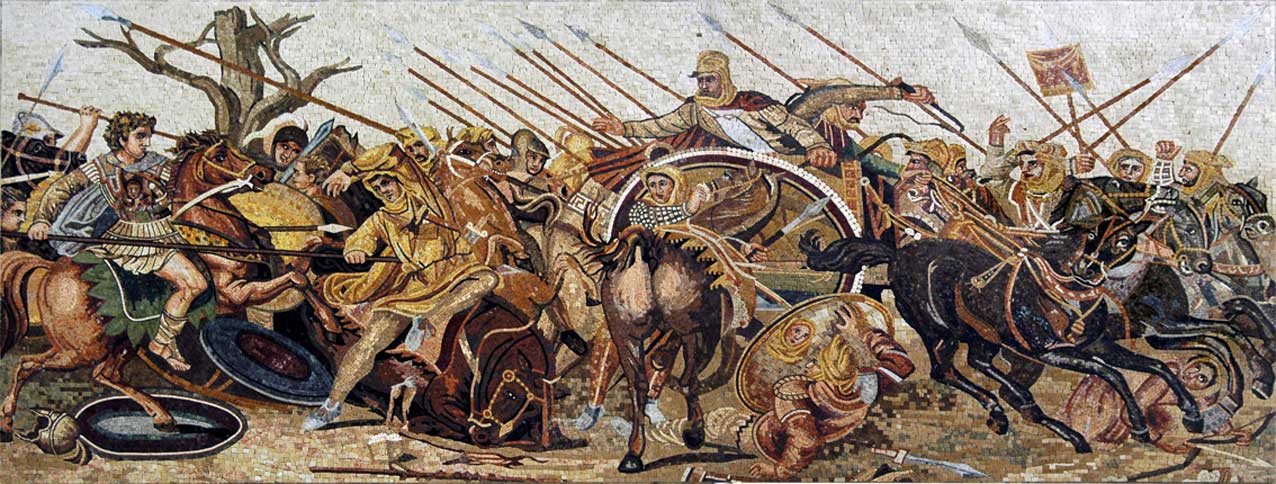 1276x484 Alexander The Great - Alexander The Great Painting Battle