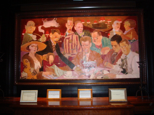 640x480 The Algonquin Round Table Famous Ankles - Algonquin Round Table Painting