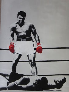 225x300 Muhammad Ali 28x16in Oil Painting.not Print Or Poster Ebay - Ali Painting