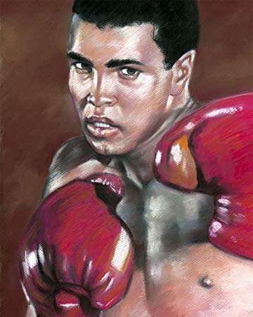 360x450 Muhammad Ali Painting - Ali Painting