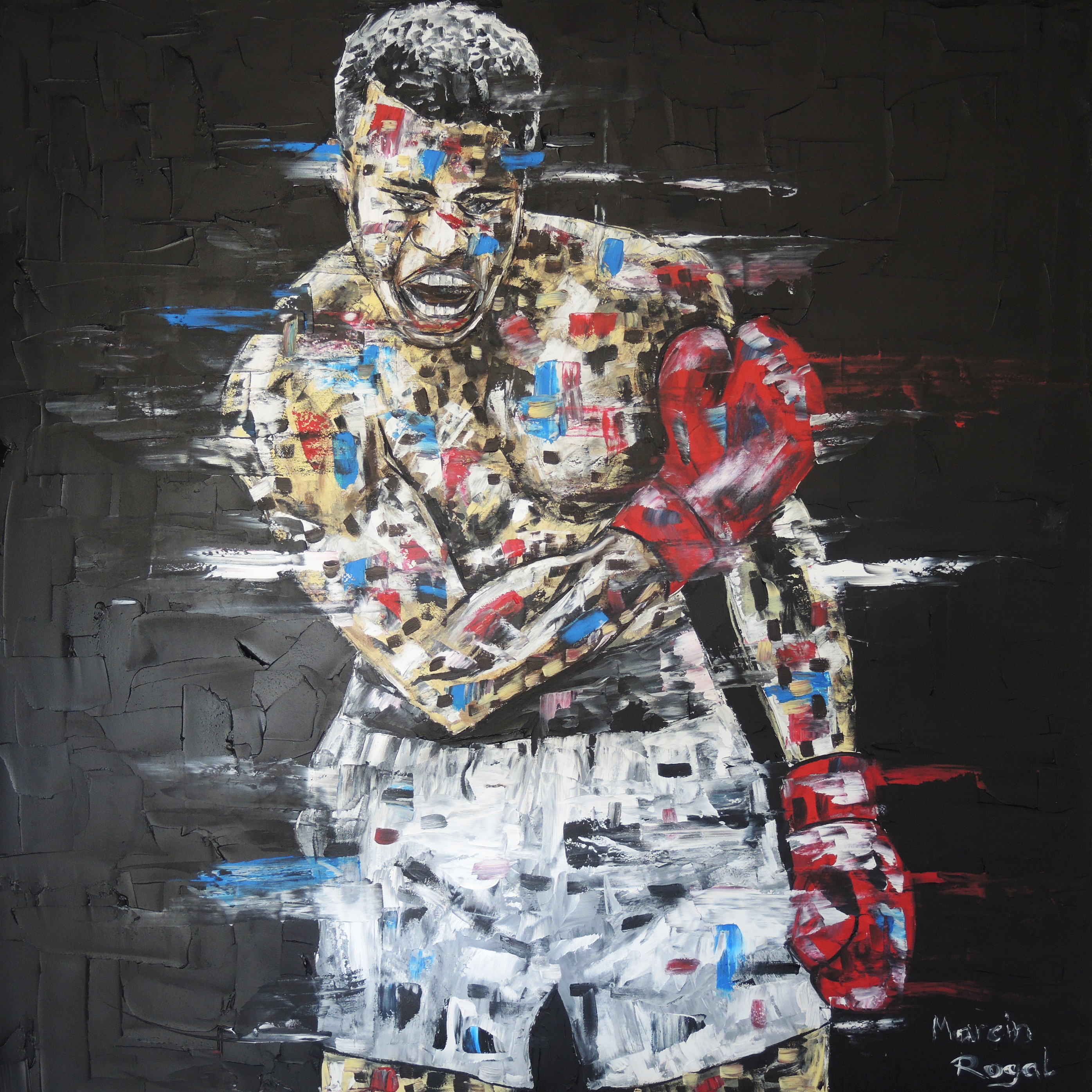 2791x2791 Muhammad Ali Art Artwork Painting Marcin Rogal - Ali Painting