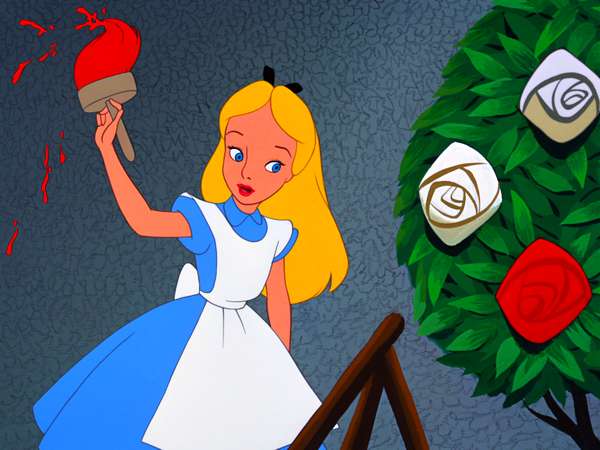 600x450 Alice In Wonderland Songs Videos - Alice And Wonderland Painting