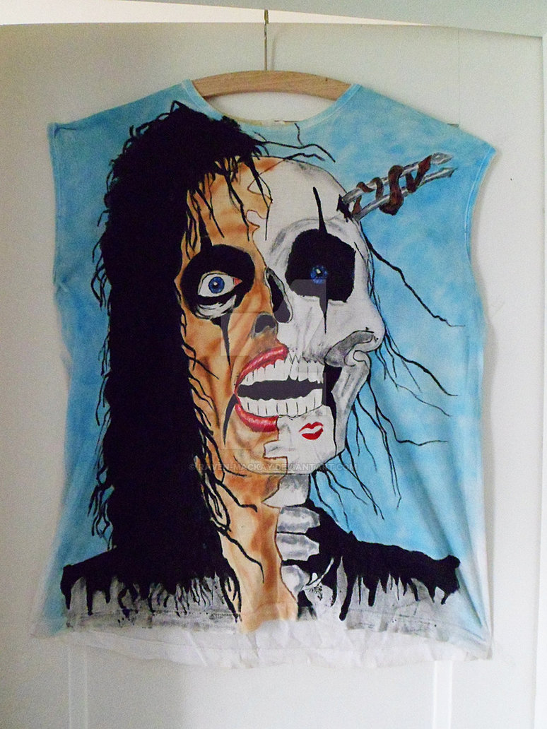 774x1032 Alice Cooper T Shirt By Raven Mackay - Alice Cooper Painting