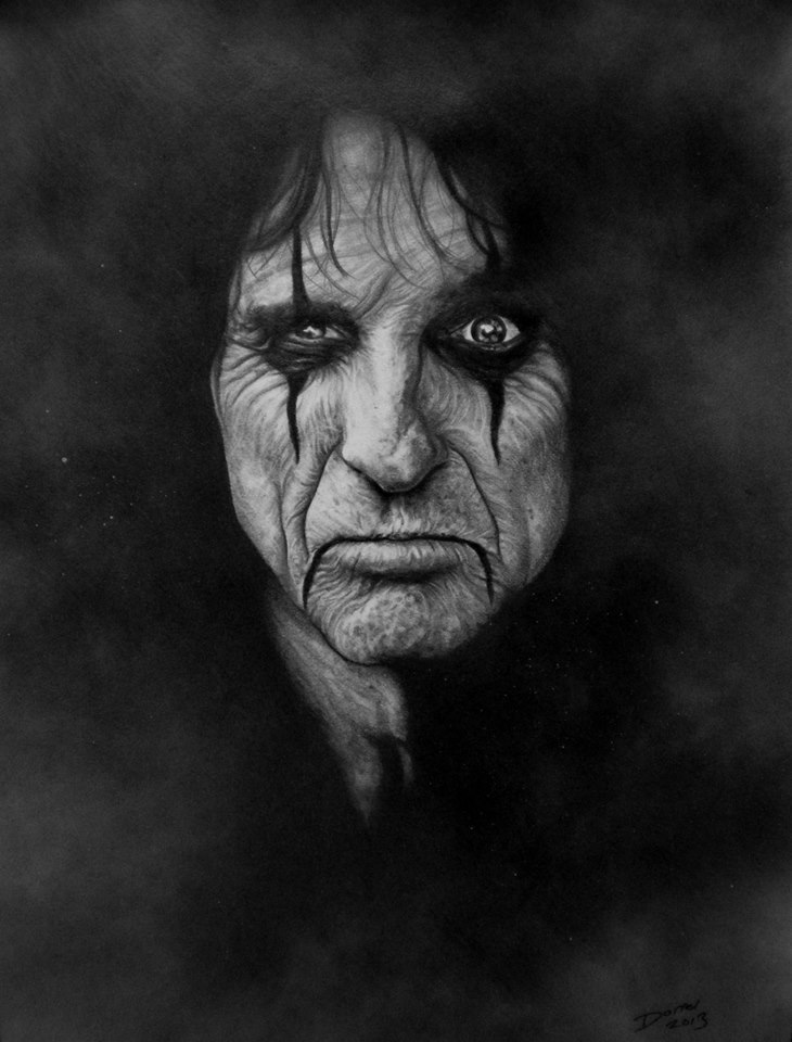 730x960 Alice Art Nights With Alice Cooper - Alice Cooper Painting